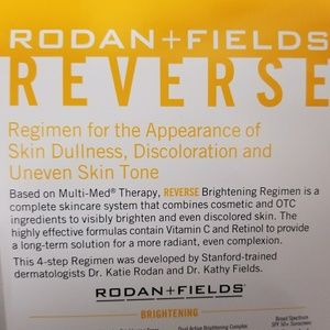 Rodan and Fields Reverse Regimen